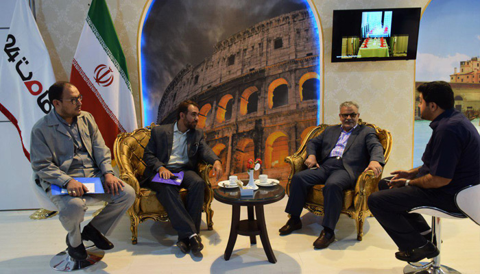 نمایشگاه  الکامپ تهران بازدید  مسولان سازمان میراث فرهنگی